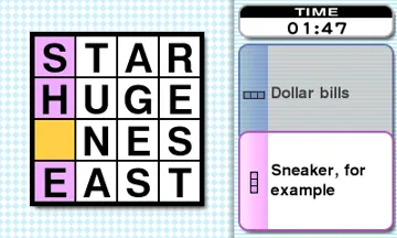 Crosswords Plus (Usa) screen shot game playing